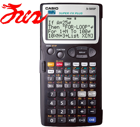 卡西欧fx-5800P工程计算器